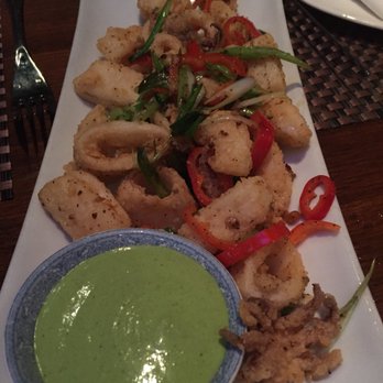 AnQi Bistro - Salt & Pepper Calamari - Asian Fusion Near Me - Costa Mesa, California