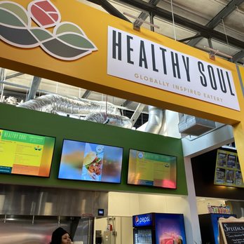 Healthy Soul Indy - Healthy Soul inside The AMP - Halal Near Me - Indianapolis, Indiana