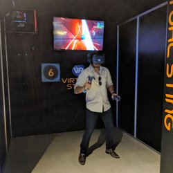 Virtual Sting - Beat saber action