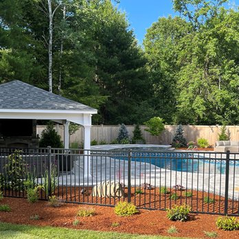 AVO Fence & Supply - Ameristar Echelon Plus ornamental aluminum pool fence - installed by Fensu, Inc. - Fences & Gates Near Me - Hingham, Massachusetts AVO Fence & Supply - Ameristar Echelon Plus ornamental aluminum pool fence - installed by Fensu, Inc. - Fences & Gates Near Me - Hingham, Massachusetts
