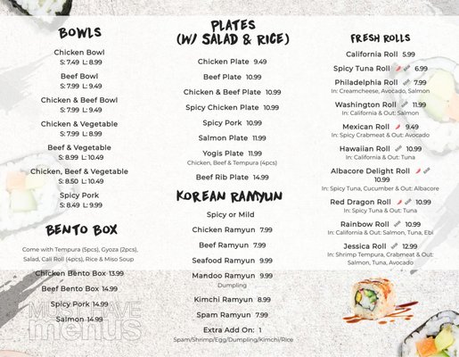 Menu photo 5 Yogis Teriyaki Santa Ana, CA Menu photo 5 Yogis Teriyaki Santa Ana, CA