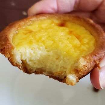 CA Bakehouse - Inside egg tart - Bakeries Near Me - San Jose, California