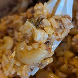 Baegopa - Cross-section of my spicy beef cupbop