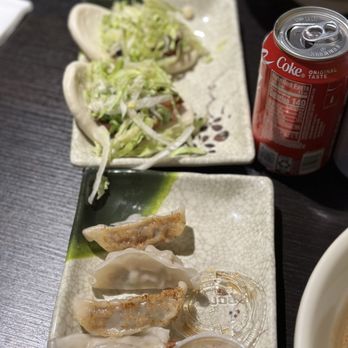 Mugi Ramen & Poke - Hirata Buns (1 pc) Gyoza (6 pcs) - Poke Near Me - Westminster, Colorado Mugi Ramen & Poke - Hirata Buns (1 pc) Gyoza (6 pcs) - Poke Near Me - Westminster, Colorado