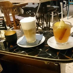 Café Parl*or - Latte Macchiato mit Lebkuchenaroma und heißer Apfel mit Zimt und Sternanis