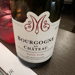 Le Bistrot des Halles - Wine during our meal