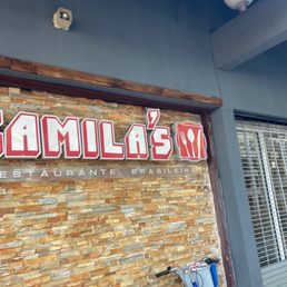 the front of the restaurant