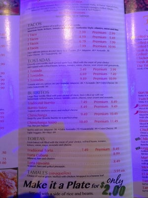 Menu photo 5 Maria's Mexican Bar & Grill Roselle, IL Menu photo 5 Maria's Mexican Bar & Grill Roselle, IL