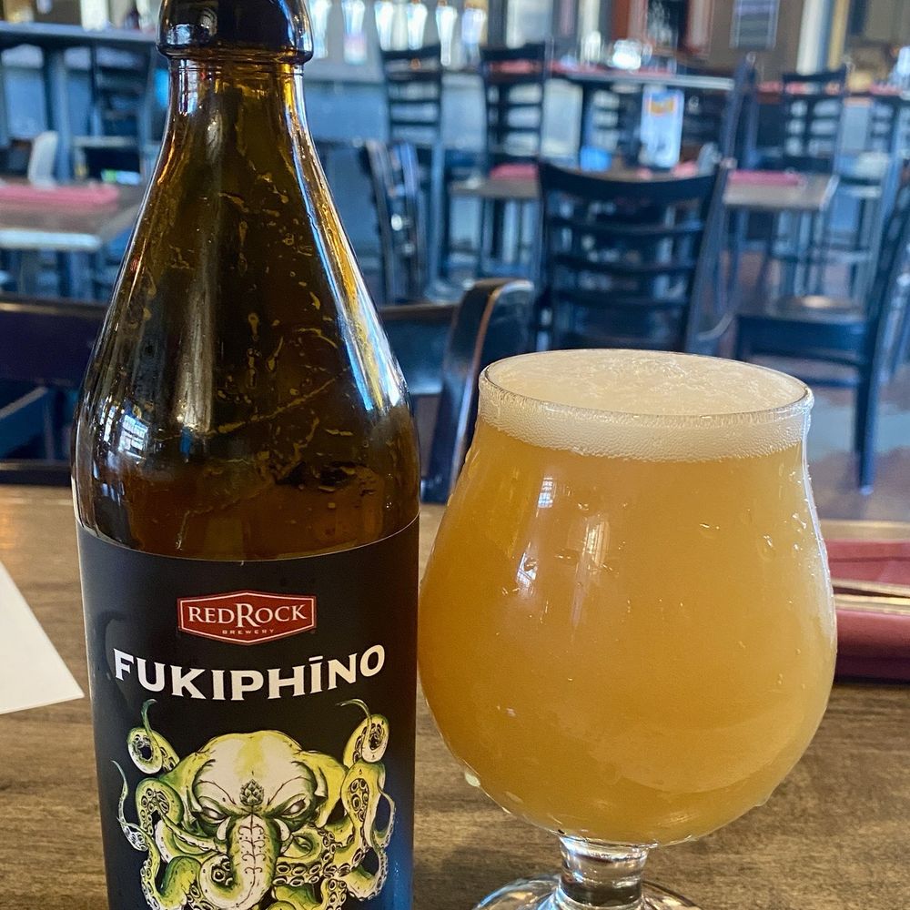 Red Rock Brewery - Fukiphino - his favorite! We went to the State Liquor store to get more for the rest of the week. We also had to get a hoodie. - American Near Me - Park City, Utah Red Rock Brewery - Fukiphino - his favorite! We went to the State Liquor store to get more for the rest of the week. We also had to get a hoodie. - American Near Me - Park City, Utah