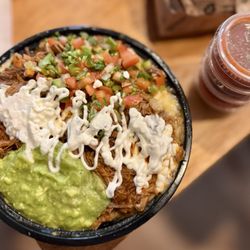 El Ranchero - Shredded beef ranchero bowl