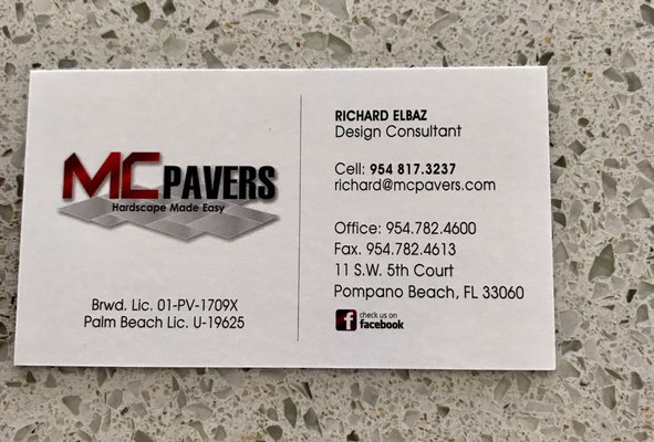 Mc Pavers Hardscape Made Easy 11 Sw 5th Ct Pompano Beach Fl Masonry Mapquest