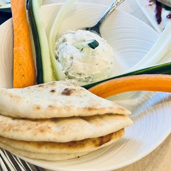 Meze Mediterraneo - Happy hour tzatziki for $7 - Mediterranean Near Me - Schaumburg, Illinois