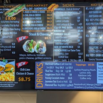 Le Bledo Eatery - Menu 1 - Vietnamese Near Me - Springfield, Virginia Le Bledo Eatery - Menu 1 - Vietnamese Near Me - Springfield, Virginia