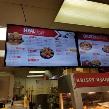 Krispy Krunchy Chicken - the menu and prices - Fast Food Near Me - Fairfield, California Krispy Krunchy Chicken - the menu and prices - Fast Food Near Me - Fairfield, California