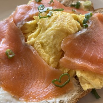 The Backyard - Simply delicious River Side open faced smoked salmon, egg and whipped feta - New American Near Me - Milton, Delaware The Backyard - Simply delicious River Side open faced smoked salmon, egg and whipped feta - New American Near Me - Milton, Delaware
