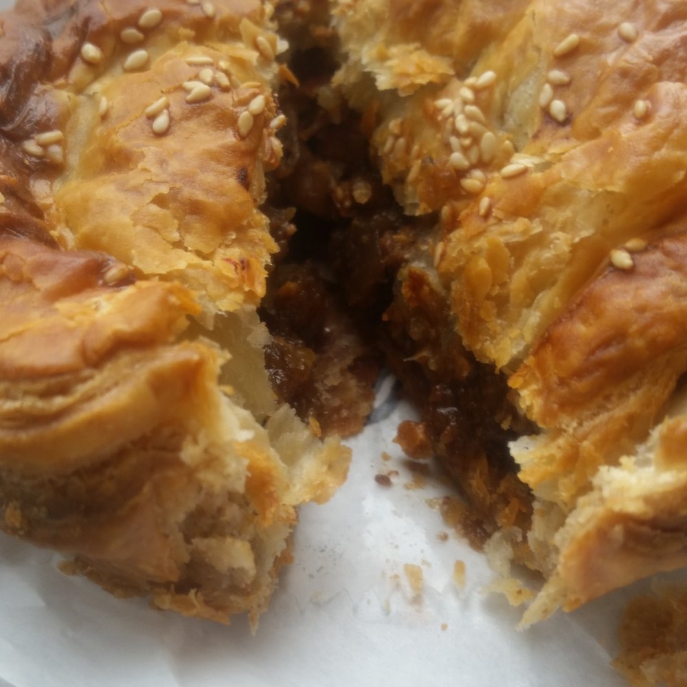 Proper Pie - Steak and Cheese Pie: Super flaky pie crust and delicious filling - Desserts Near Me - Richmond, Virginia