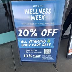 Sprouts Farmers Market - Starts Today through Tuesday!