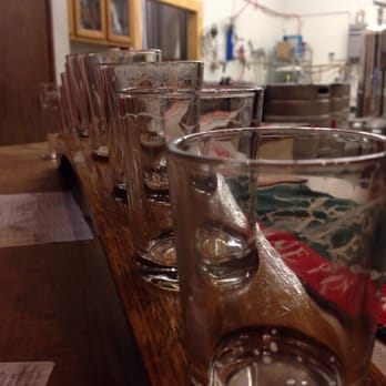 Santiam Brewing - Finished flight, happy man. - Brewpubs Near Me - Salem, Oregon Santiam Brewing - Finished flight, happy man. - Brewpubs Near Me - Salem, Oregon