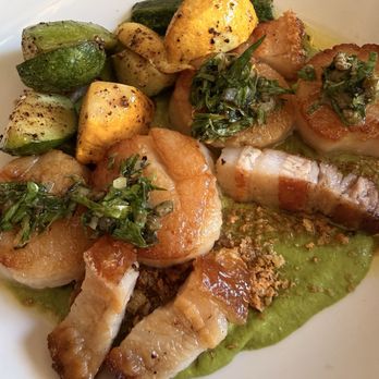 The Waterboy - Pan Seared Sea Scallops - French Near Me - Sacramento, California The Waterboy - Pan Seared Sea Scallops - French Near Me - Sacramento, California