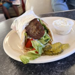 Rock & Roll Diner - Gyros Pita Wrap 3.25445 stars !