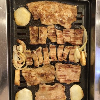 Gopchang On Fire - Daechang also known as large intestine (2 servings) - Korean Near Me - Suwanee, Georgia