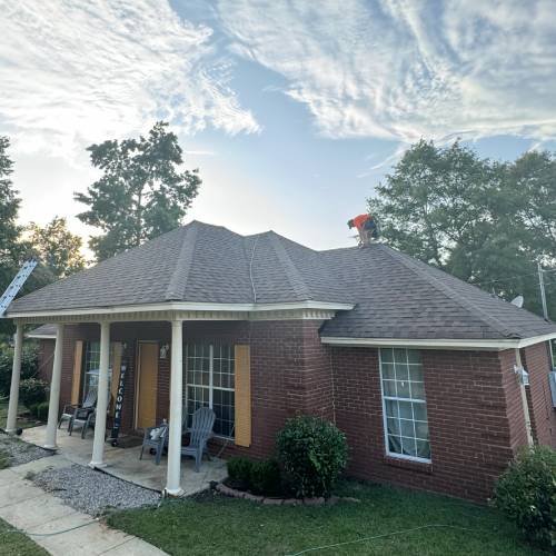 Slide of O&V Roofing