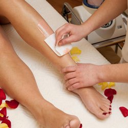 Full leg wax