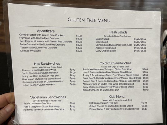 Menu photo 3 Vasken's Deli Branson, MO