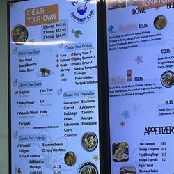 Poke Bowl Sushi Burritos and Boba