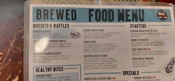 Menu photo 7 Brewed Fort Worth, TX Menu photo 7 Brewed Fort Worth, TX