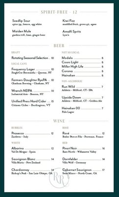 Menu photo 4 Rye Republic Brewster, NY
