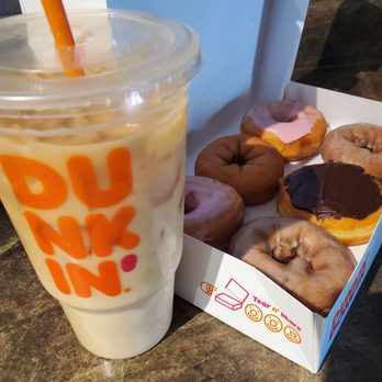 Dunkin' - Hazelnut iced coffee + - Coffee & Tea Near Me - Rio Rancho, New Mexico