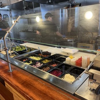 Choupli Wood Fired Kabob - Food prep area - Mediterranean Near Me - Lansing, Michigan Choupli Wood Fired Kabob - Food prep area - Mediterranean Near Me - Lansing, Michigan