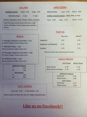 Menu photo 3 PJ's Paesan's Pizza Huntington, IN Menu photo 3 PJ's Paesan's Pizza Huntington, IN