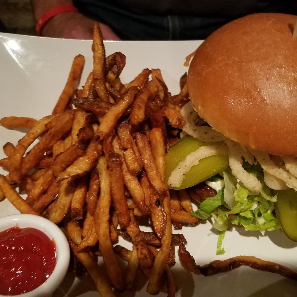 The Brig Pub - Burger with fries - Pubs Near Me - Ottawa, Ontario The Brig Pub - Burger with fries - Pubs Near Me - Ottawa, Ontario