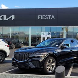 Exterior outside entrance of Fiesta Kia - Indio, California Exterior outside entrance of Fiesta Kia - Indio, California