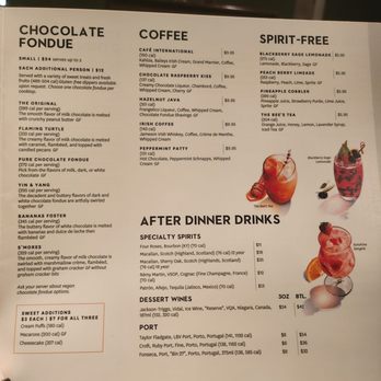 The Melting Pot - Dessert menu - Fondue Near Me - Arlington, Virginia The Melting Pot - Dessert menu - Fondue Near Me - Arlington, Virginia