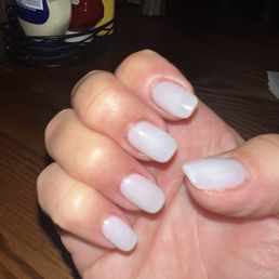 Acrylic fill, gel polish! Great job Peter! I'm very happy Acrylic fill, gel polish! Great job Peter! I'm very happy