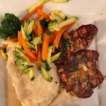 The Sow's Ear - Grilled Pork Tenderloin - Cafes Near Me - Cambria, California The Sow's Ear - Grilled Pork Tenderloin - Cafes Near Me - Cambria, California