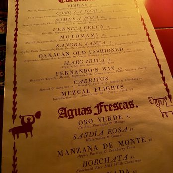 Quixote - Menu - Mexican Near Me - San Diego, California Quixote - Menu - Mexican Near Me - San Diego, California