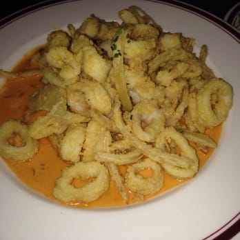 Mike's American - Calamari with onion straws - American Near Me - Springfield, Virginia