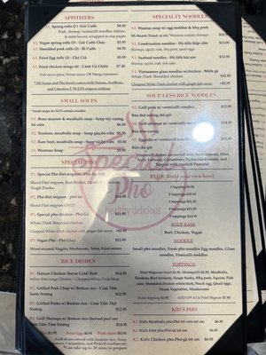Menu photo 7 Pho Lovers Pinellas Park, FL