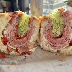 Marinucci's Deli - Mayfair - 'Nucci , cut view - December 2023