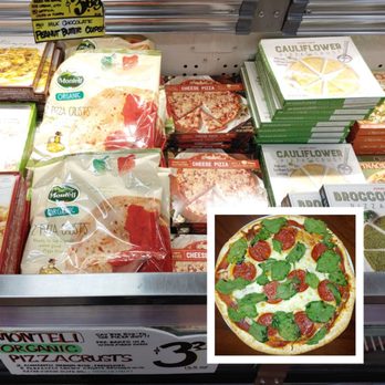 Trader Joe's - Semi homemade pizza using Monteli crust & ingredients from TJ. Girls loved the crust. Was ok for me. Couldn't tell it was wood fired. - Grocery Near Me - Jacksonville, Florida