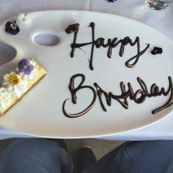 Bacchus House Wine Bar & Bistro - Unexpected treat when they wrote Happy Birthday on my brother's dessert! - New American Near Me - Folsom, California Bacchus House Wine Bar & Bistro - Unexpected treat when they wrote Happy Birthday on my brother's dessert! - New American Near Me - Folsom, California