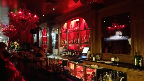 Burgundy Bar by null