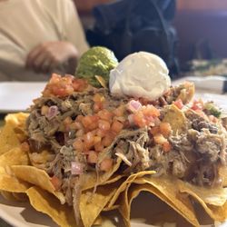 The Local - Nachos with shredded cheese instead of queso.