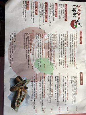 Menu photo 3 Saigon Càphê Gelderlandplein Amsterdam, NH