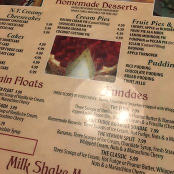 Vernon Diner - Menu - Diners Near Me - Vernon, Connecticut Vernon Diner - Menu - Diners Near Me - Vernon, Connecticut