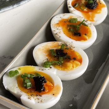 Plank Provisions - Soft Boiled Eggs & Caviar* - Seafood Near Me - Austin, Texas Plank Provisions - Soft Boiled Eggs & Caviar* - Seafood Near Me - Austin, Texas